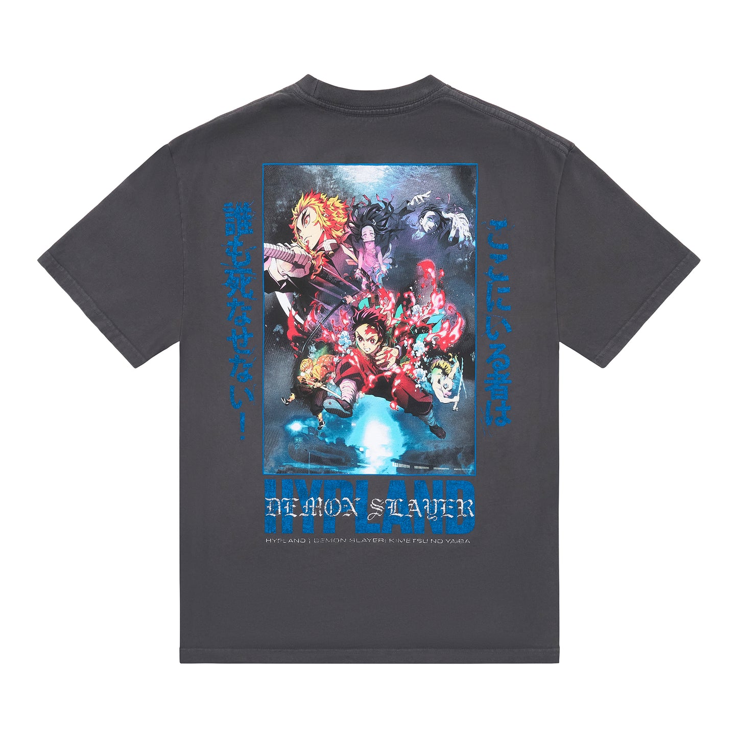 DEMON SLAYER MUGEN TRAIN SHIRT (VINTAGE GREY)