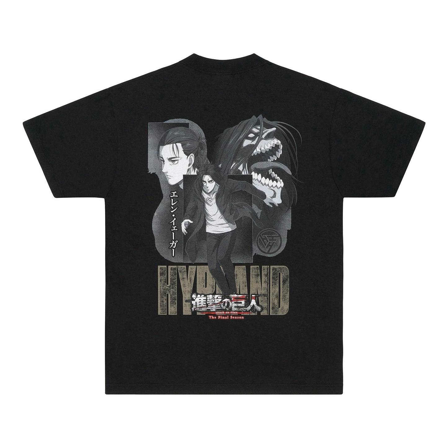 AOT EVIL EREN SHIRT (BLACK)