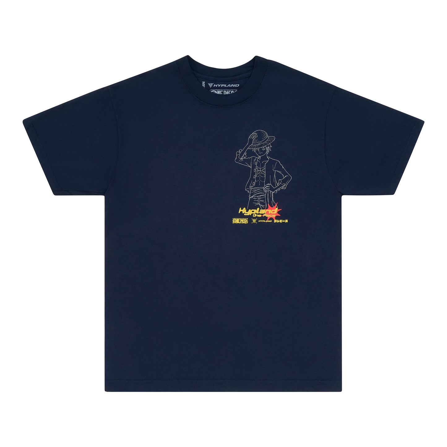 ONE PIECE LUFFY KING OF PIRATES SHIRT (NAVY)