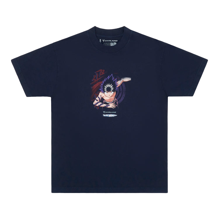YYH HIEI SPIRAL MEGA PRINT SHIRT (NAVY)