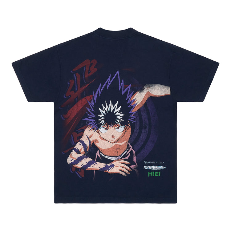 YYH HIEI SPIRAL MEGA PRINT SHIRT (NAVY)
