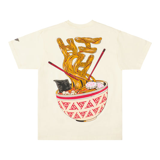HYPLAND RAMEN T SHIRT (CREAM)
