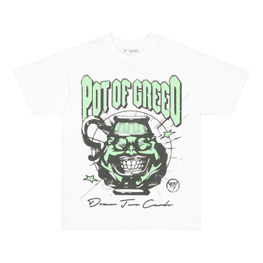 YUGIOH POT OF GREED SHIRT (WHITE)