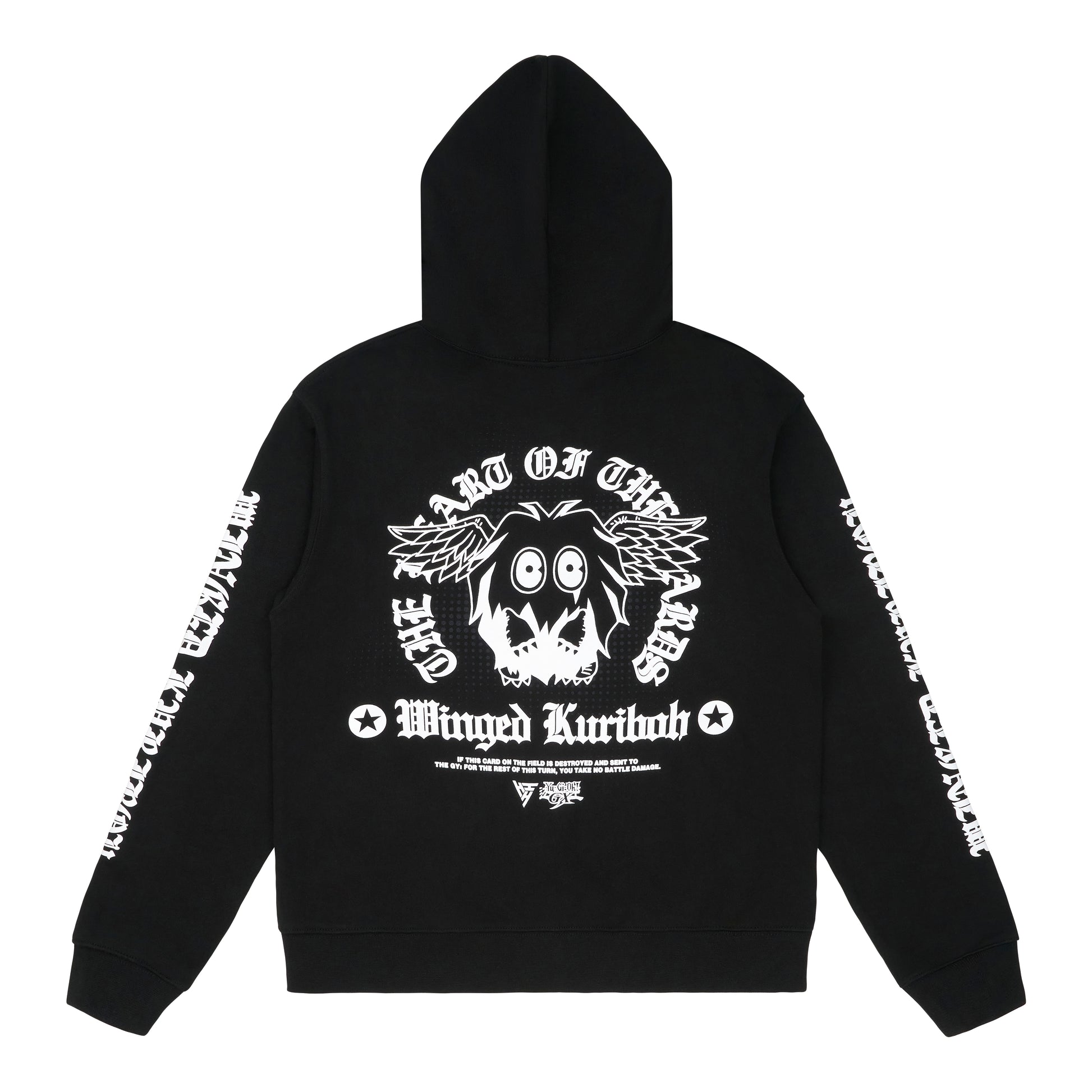 YUGIOH WINGED KURIBOH ZIP HOODIE (BLACK) LARGE YUGIOH WINGED KURIBOH ZIP HOODIE (BLACK) LARGE
