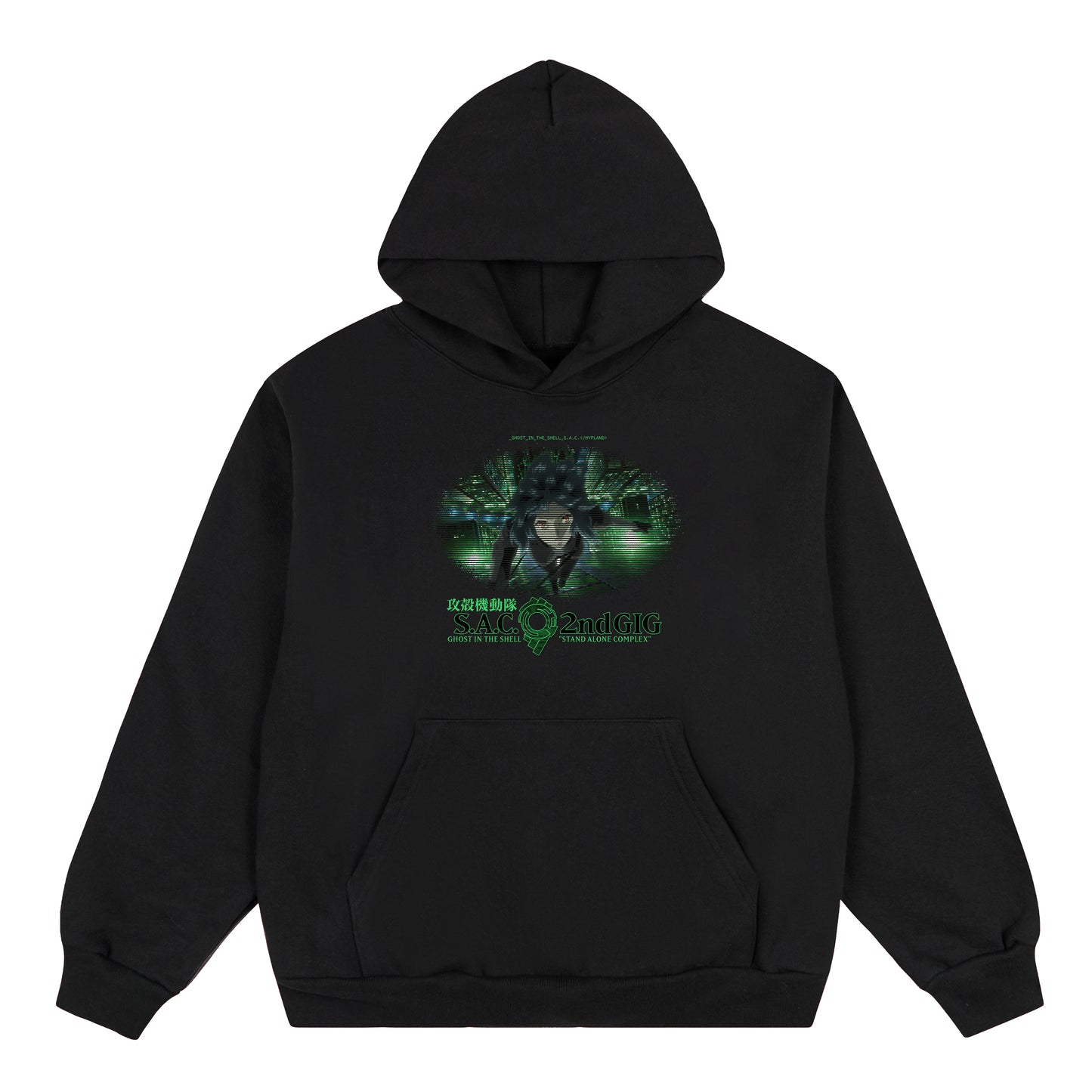 GITS DIGITAL HOODIE (BLACK)