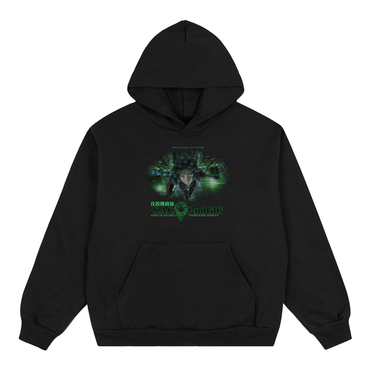 GITS DIGITAL HOODIE (BLACK)