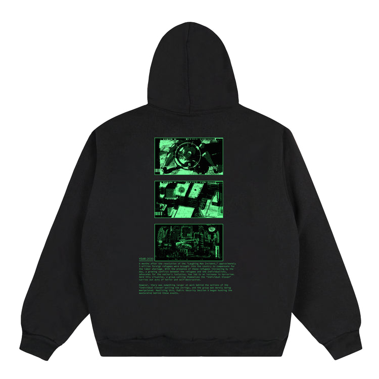 GITS DIGITAL HOODIE (BLACK)
