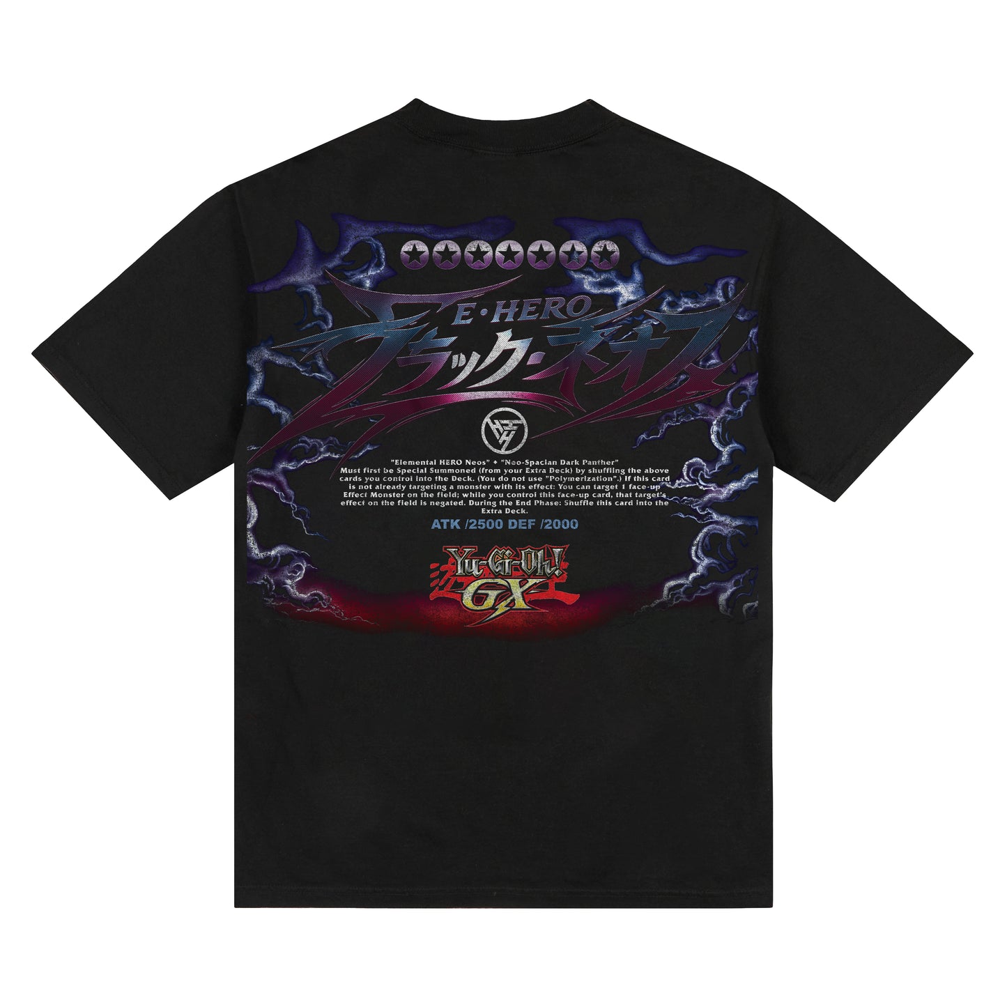 YUGIOH E. HERO JUMBO PRINT SHIRT