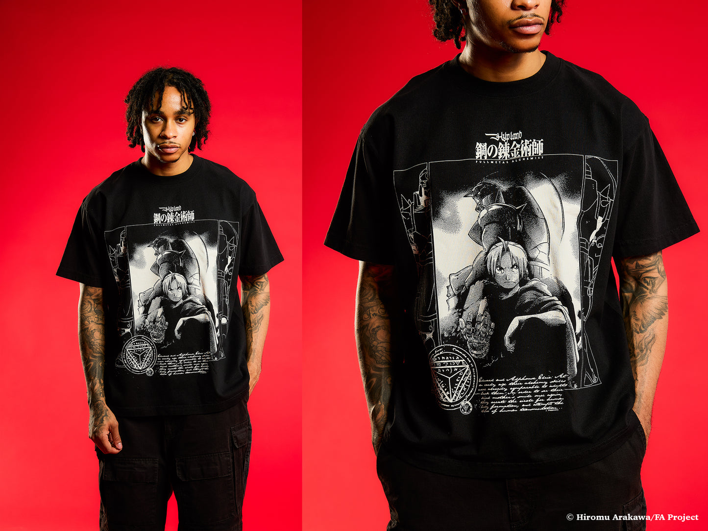 FMAB DRAWING SHIRT (BLACK) *PRE ORDER*