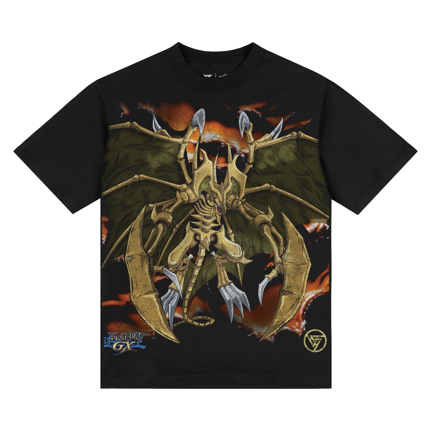 YUGIOH HAMON JUMBO PRINT SHIRT (BLACK)
