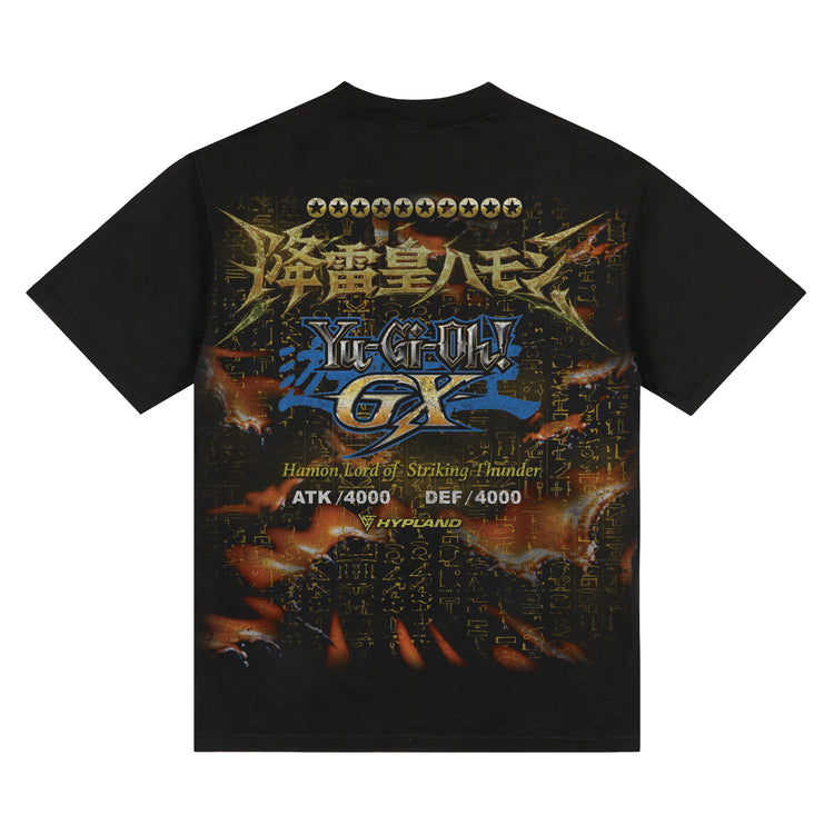 YUGIOH HAMON JUMBO PRINT SHIRT (BLACK)