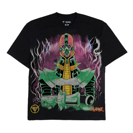YUGIOH JINZO JUMBO PRINT SHIRT (BLACK)