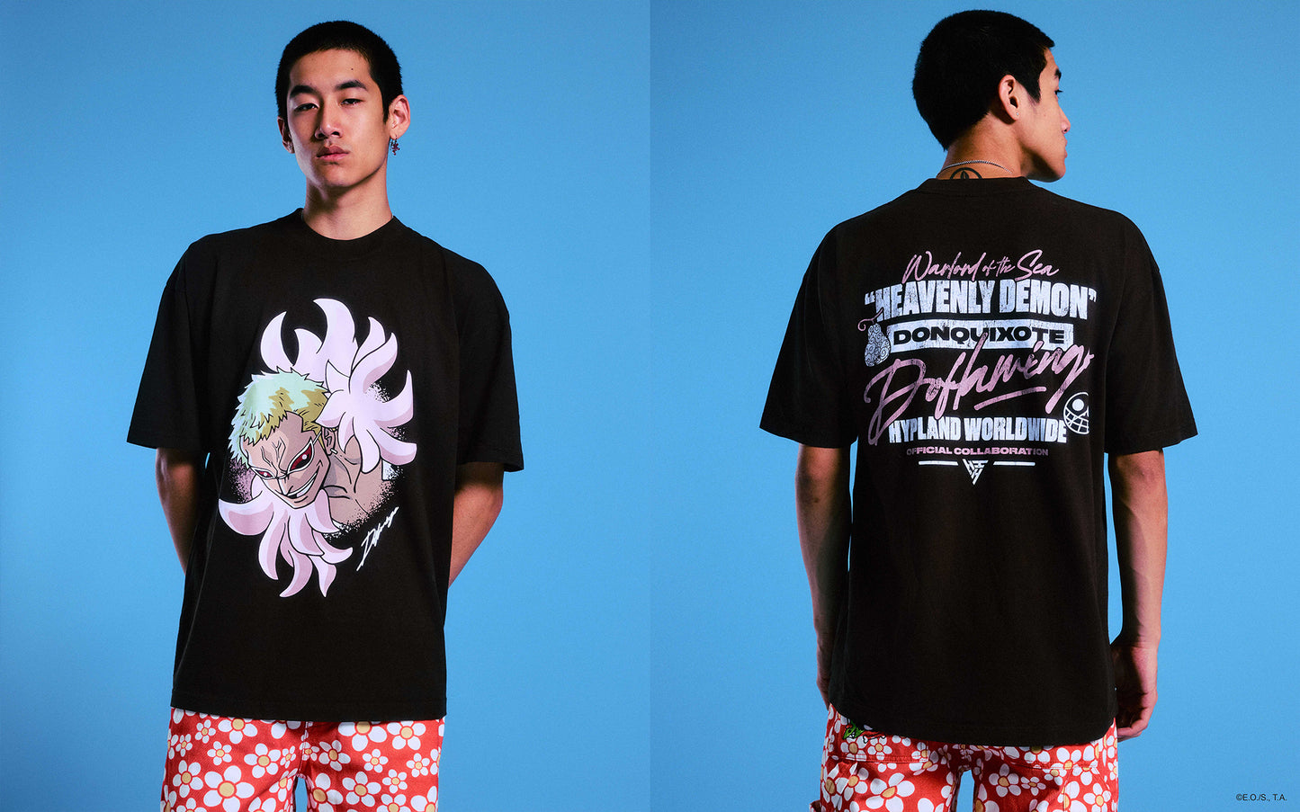 ONE PIECE HEAVENLY DEMON DOFFY SHIRT (CHOCOLATE)