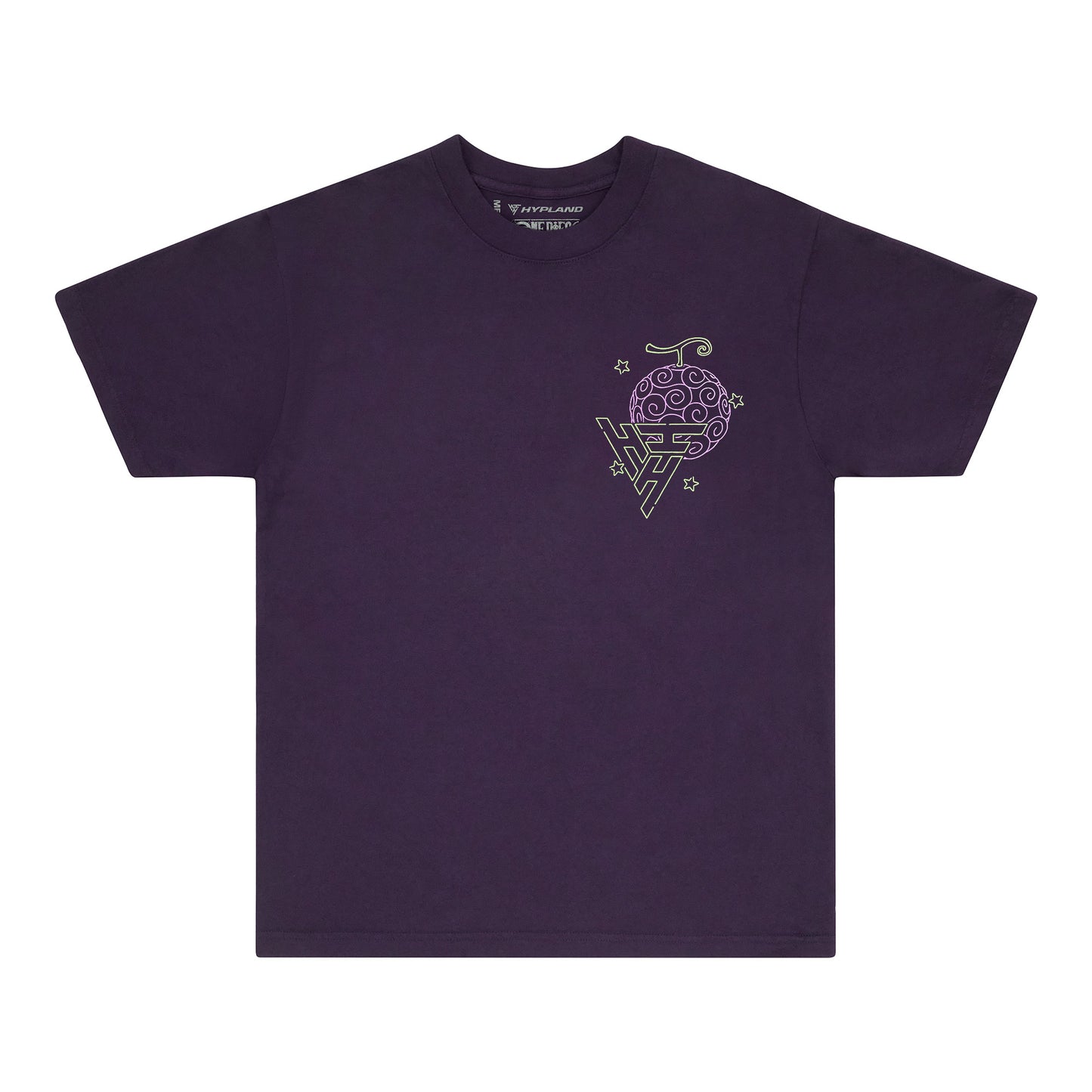 ONE PIECE NEON GOMU SHIRT (PURPLE)