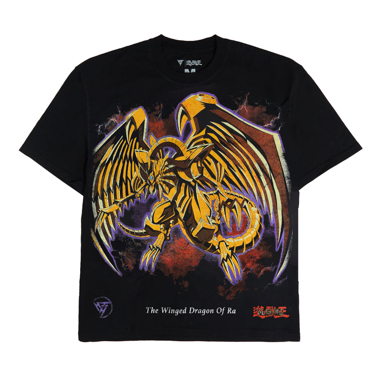 YUGIOH RA JUMBO PRINT SHIRT (BLACK)