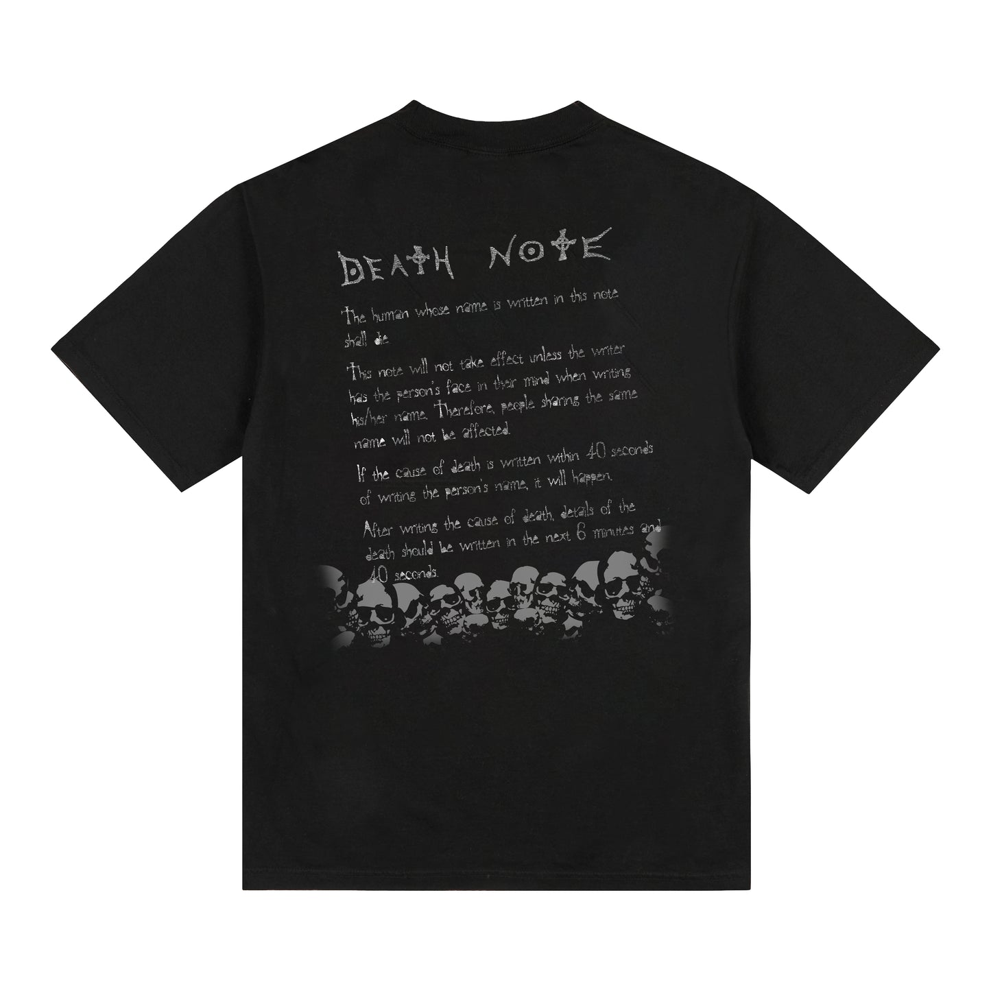 DEATH NOTE REM SHIRT (BLACK)