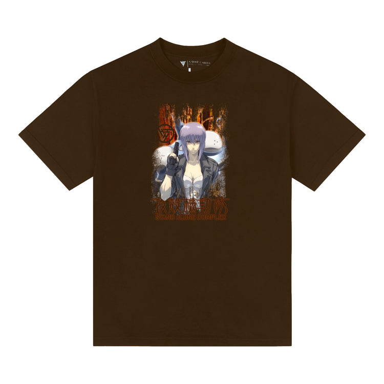 GITS STAND OFF SHIRT (CHOCOLATE)