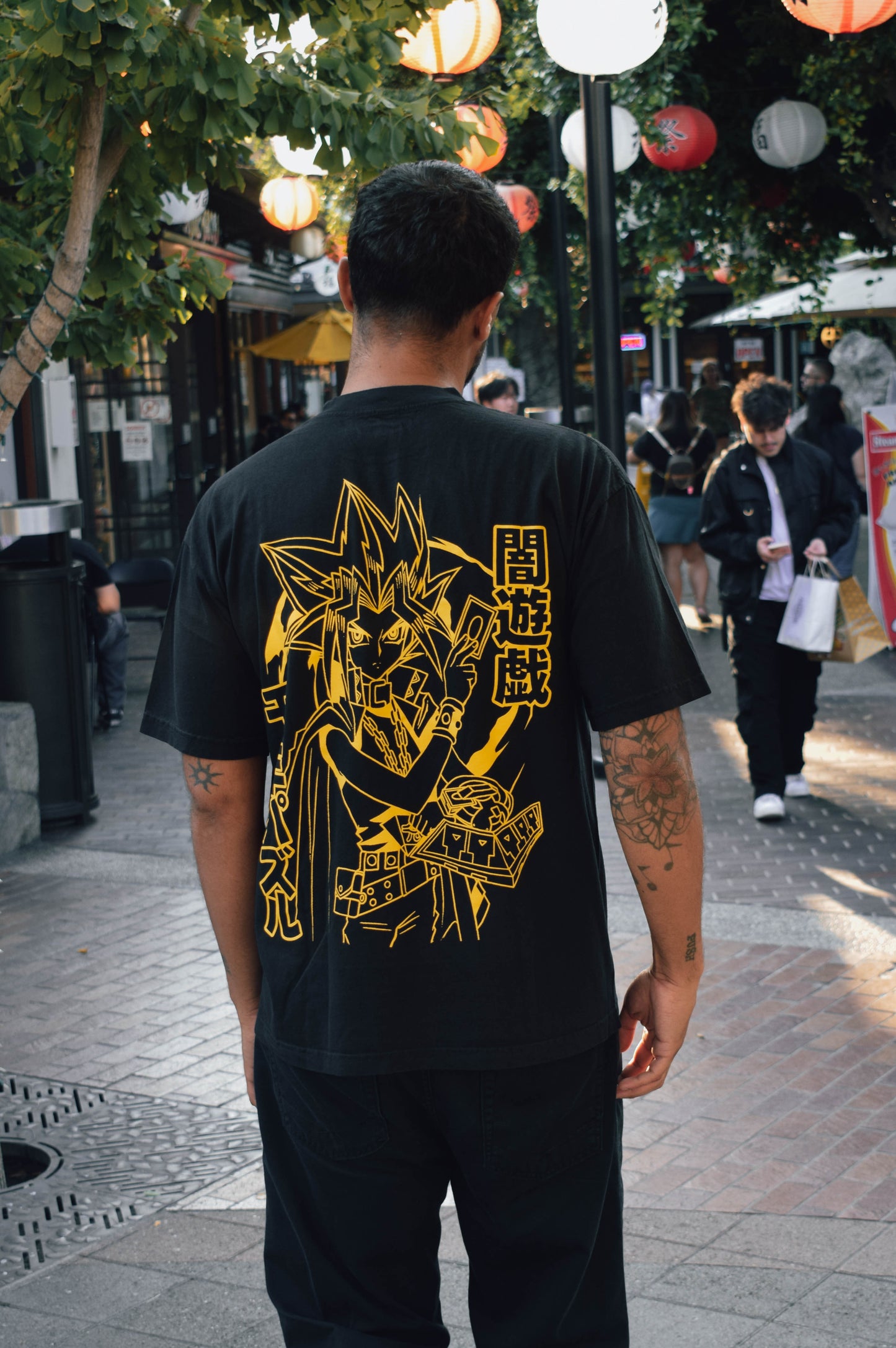 YUGIOH YUGI SHIRT (BLACK)