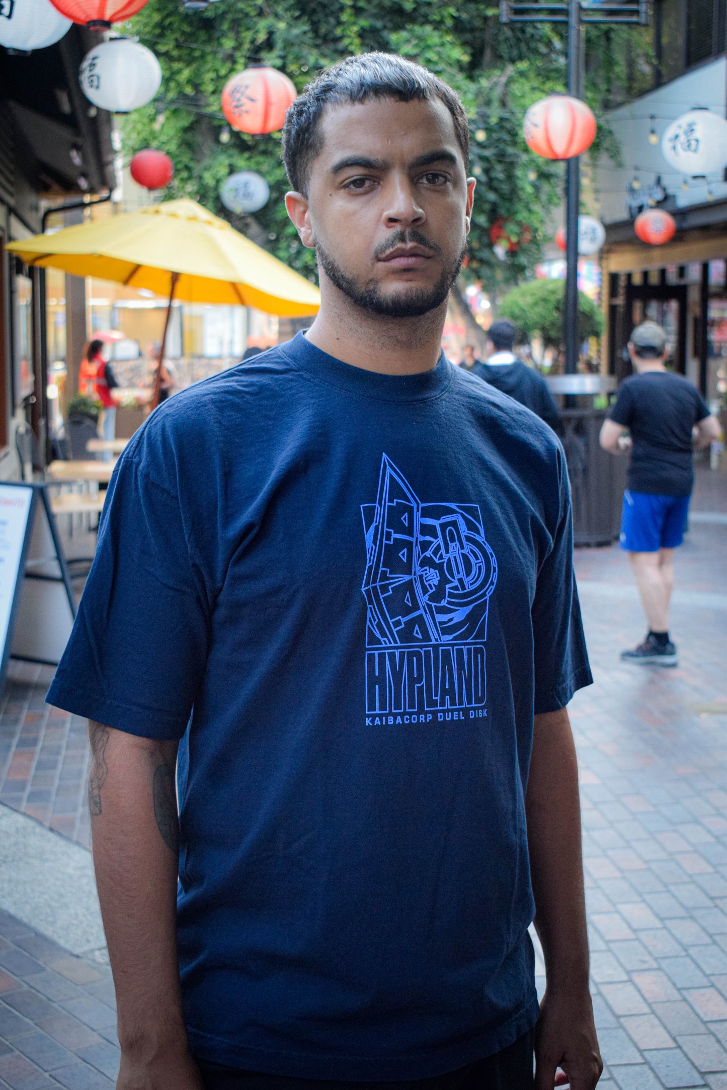 YUGIOH KAIBA SHIRT (NAVY)