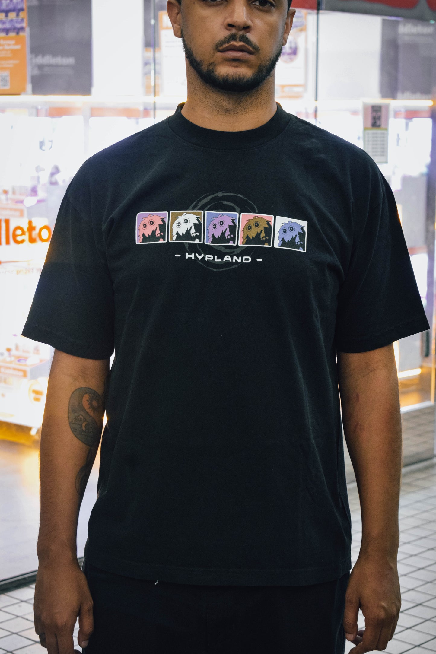 YUGIOH KURIBOH BROS SHIRT (BLACK)