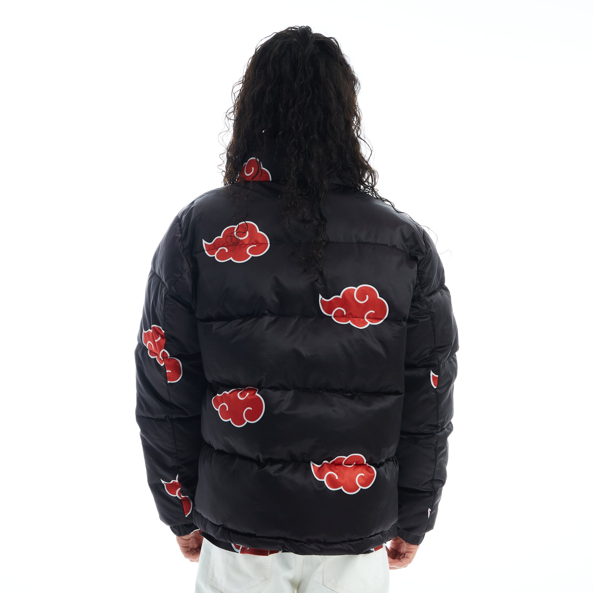 Akatsuki Naruto Jacket Buy SHIPPUDEN AKATSUKI PUFFER JACKET (BLACK)