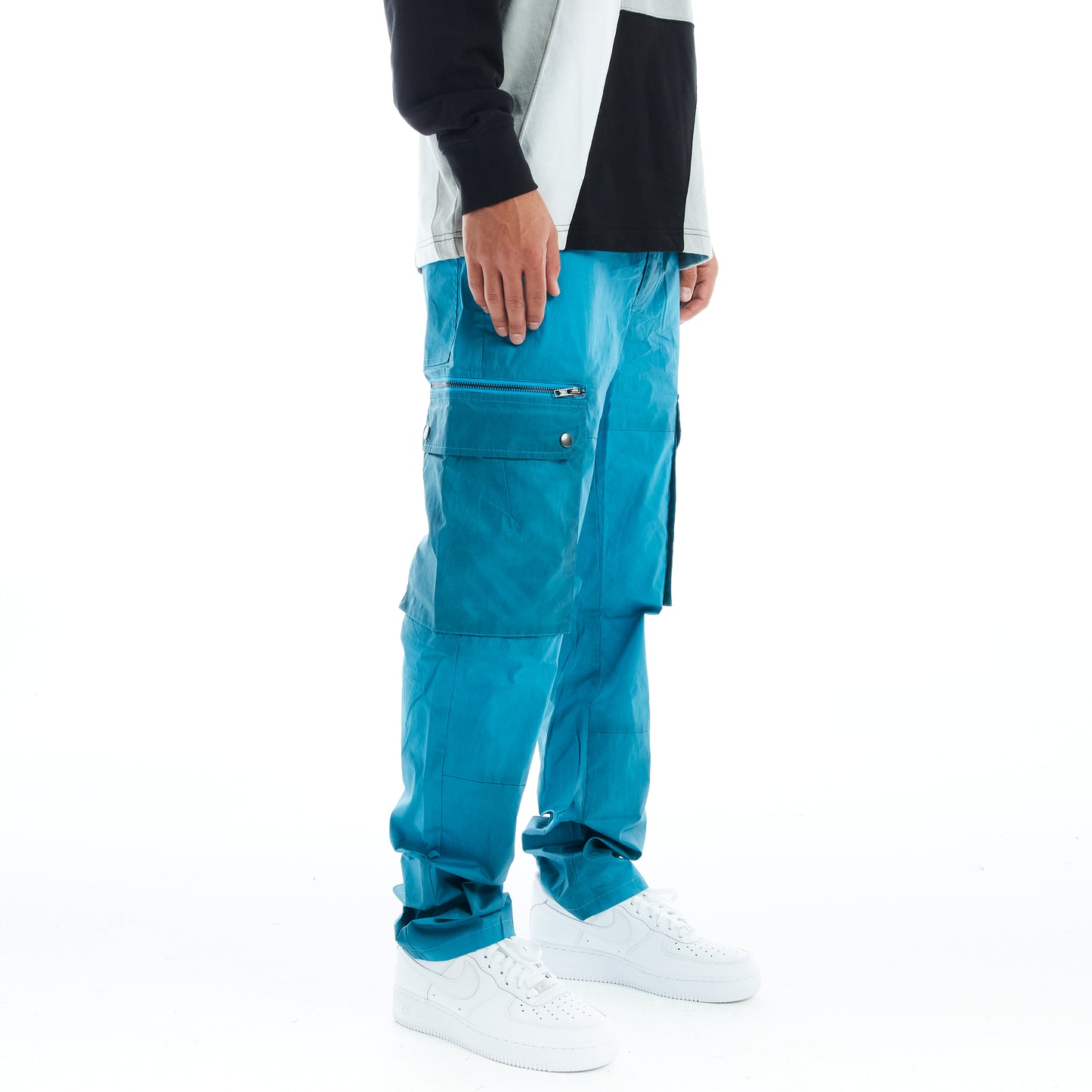 H+PLUS THERMO REACTIVE CARGO PANTS (AQUA)