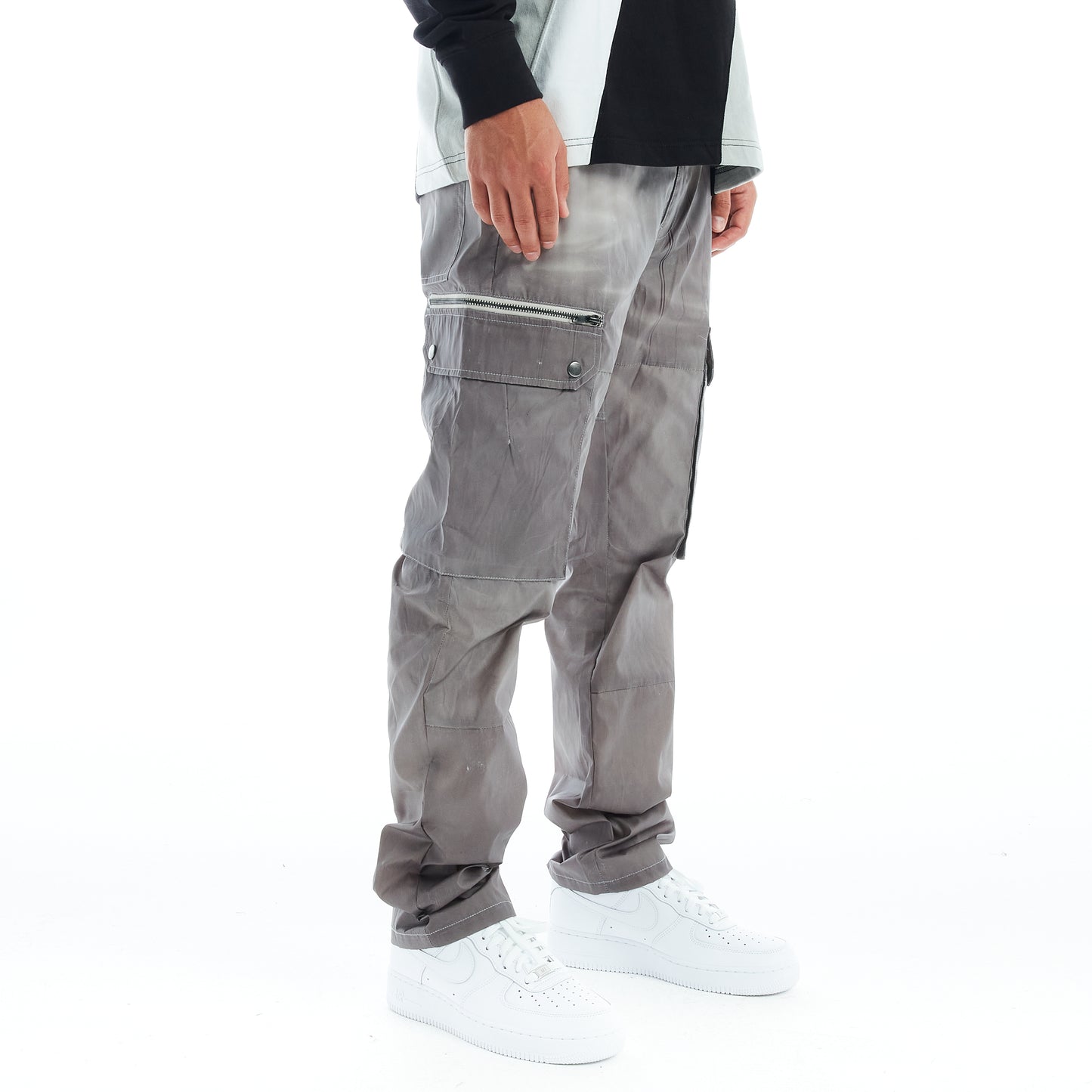 H+PLUS THERMO REACTIVE CARGO PANTS (GREY)