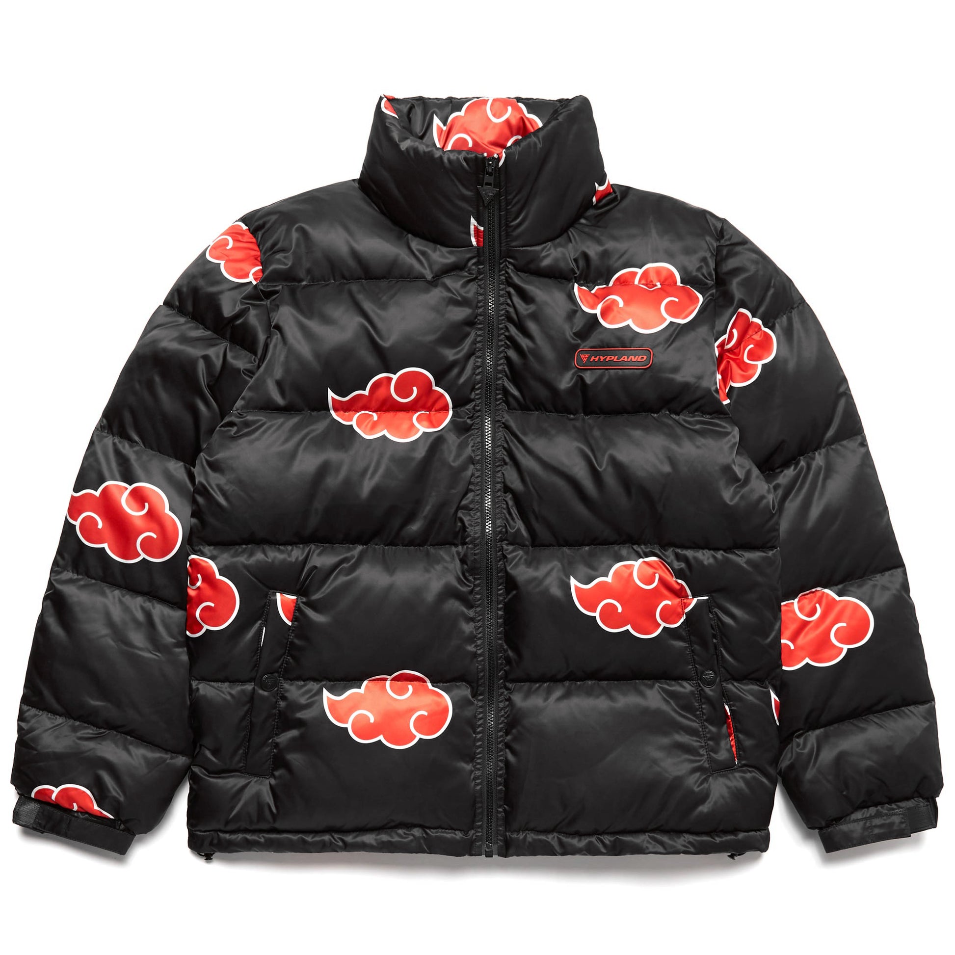 Hypland Naruto Jacket Akatsuki Puffer Coat SHIPPUDEN AKATSUKI