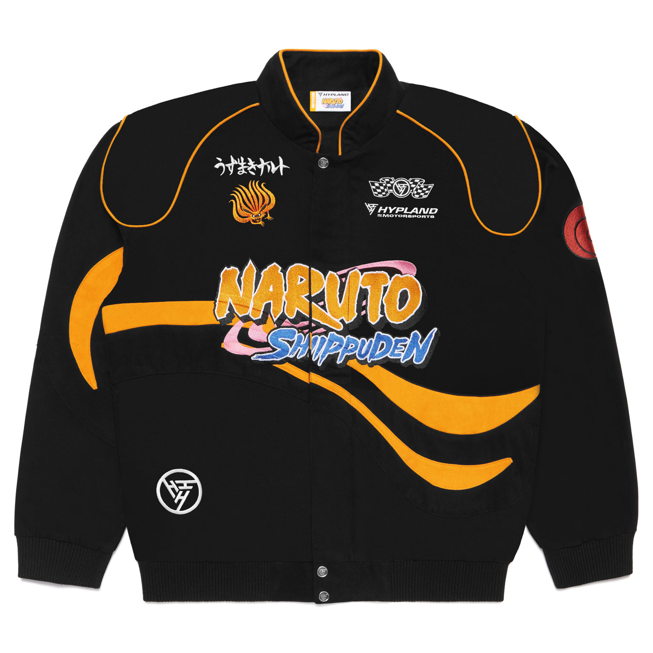 SHIPPUDEN NARUTO RACING JACKET (ORANGE) Hypland