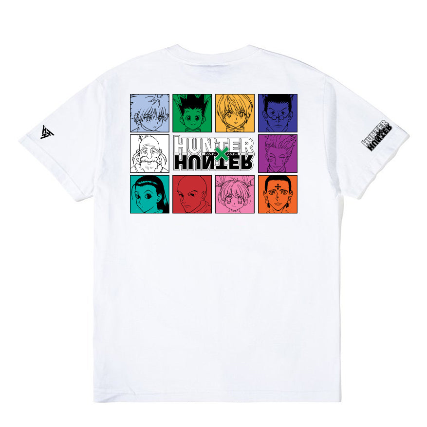 HXH COLOR CHARACTER SHIRT (WHITE)