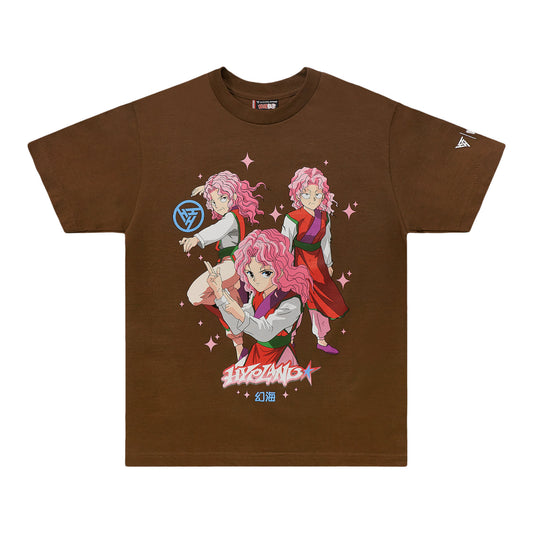 YYH YOUNG GENKAI SHIRT (BROWN)