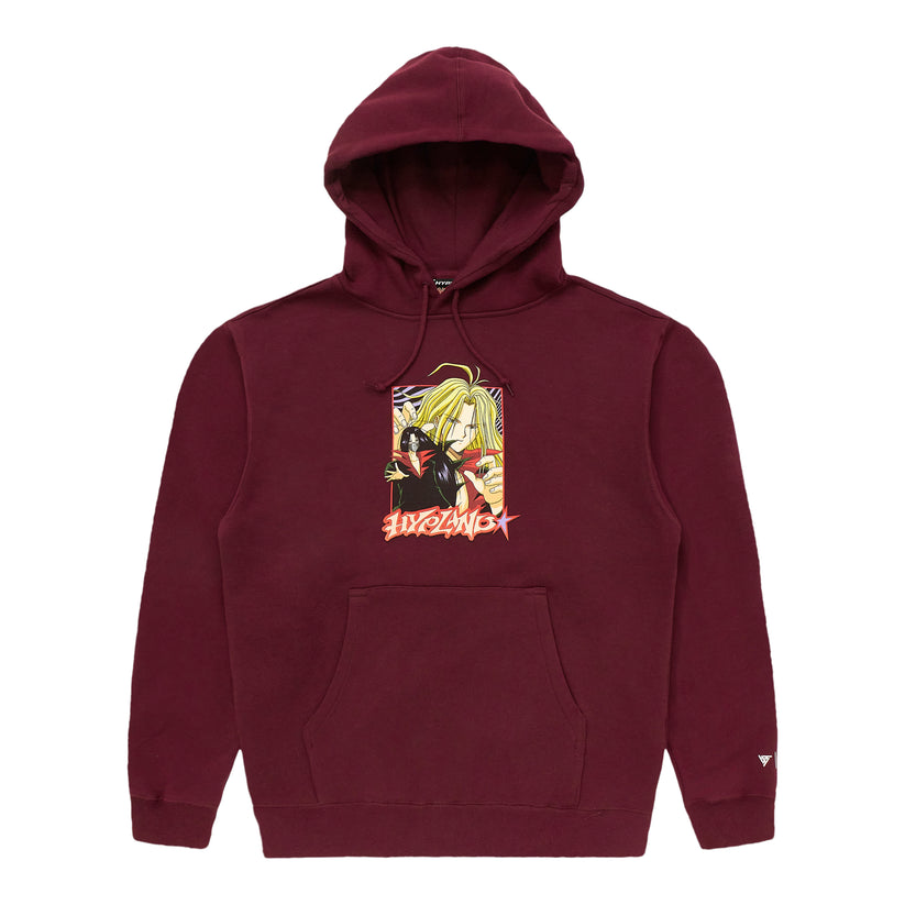 YYH KARASU STAR HOODIE (MAROON) – Hypland