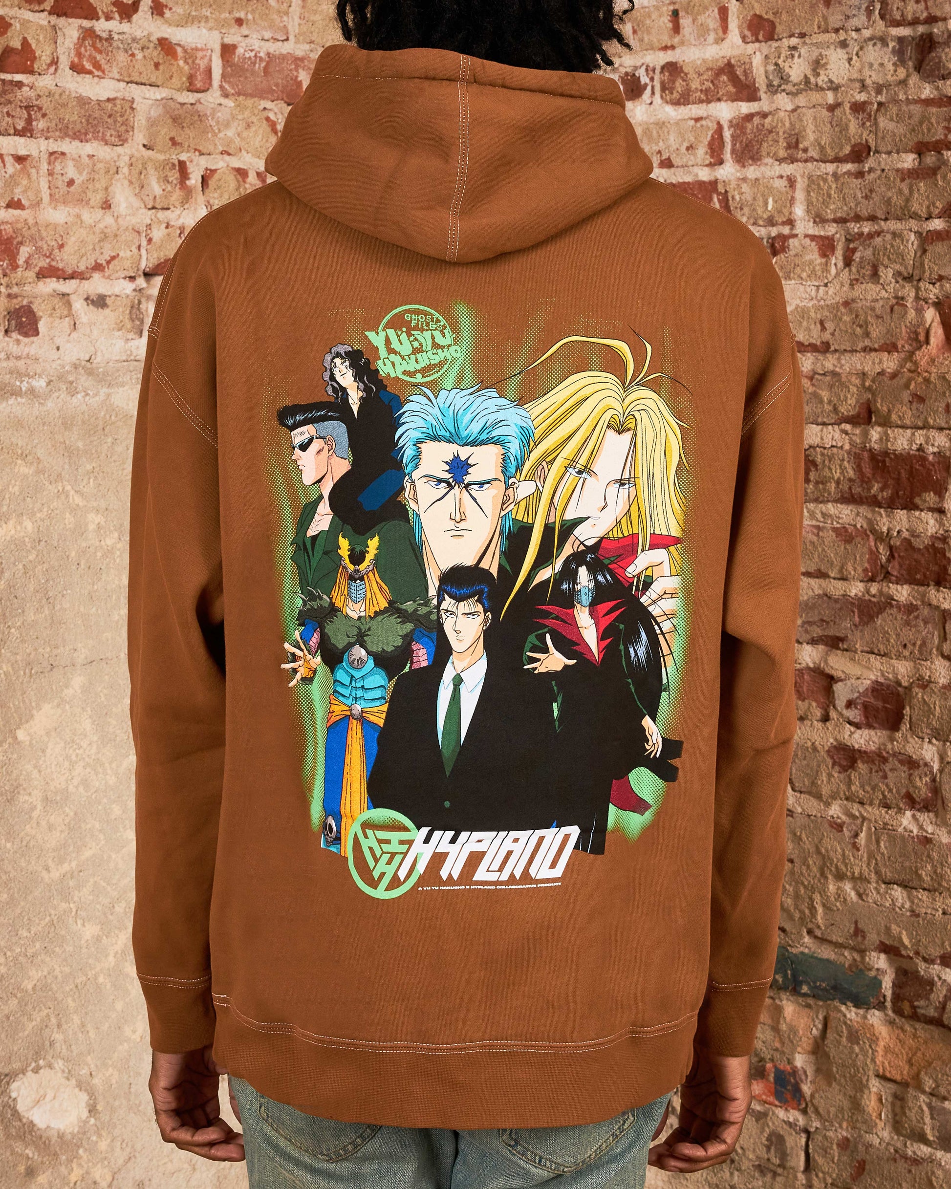 YYH TEAM TOGURO HOODIE (BROWN) – Hypland