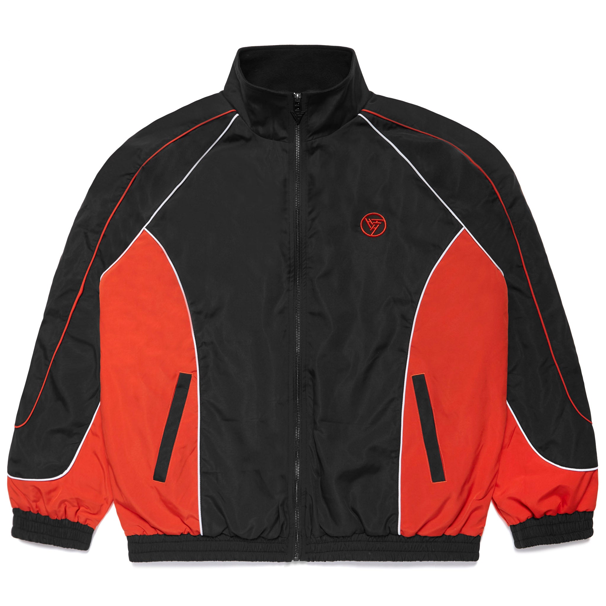 HYPLAND PIPING HOT WINDBREAKER (BLACK) – Hypland