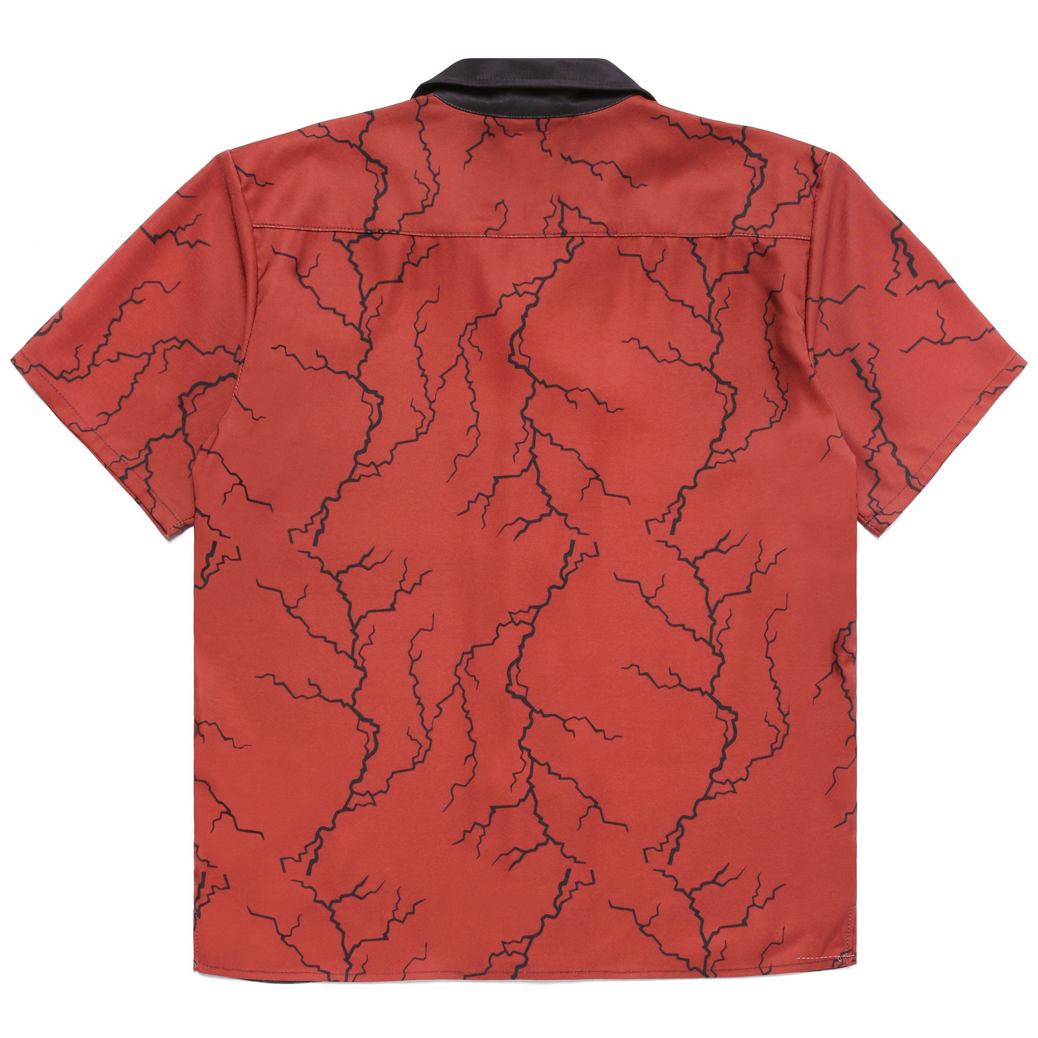 SHIPPUDEN ITACHI THUNDER BUTTON UP SHIRT (MAROON) – Hypland