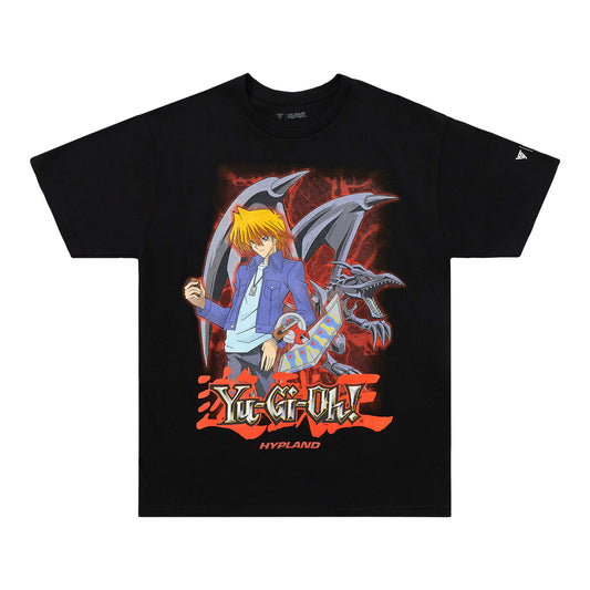 YUGIOH JOEY RED EYES SHIRT (BLACK)