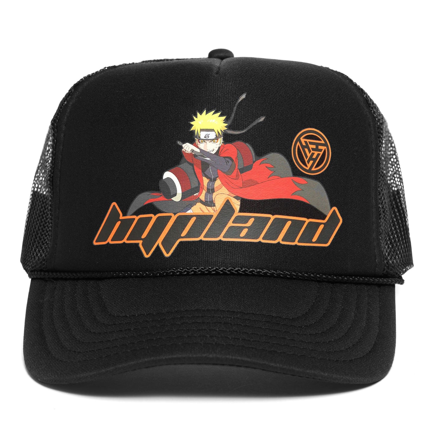 SHIPPUDEN TRUCKER HAT (BLACK/BLACK)