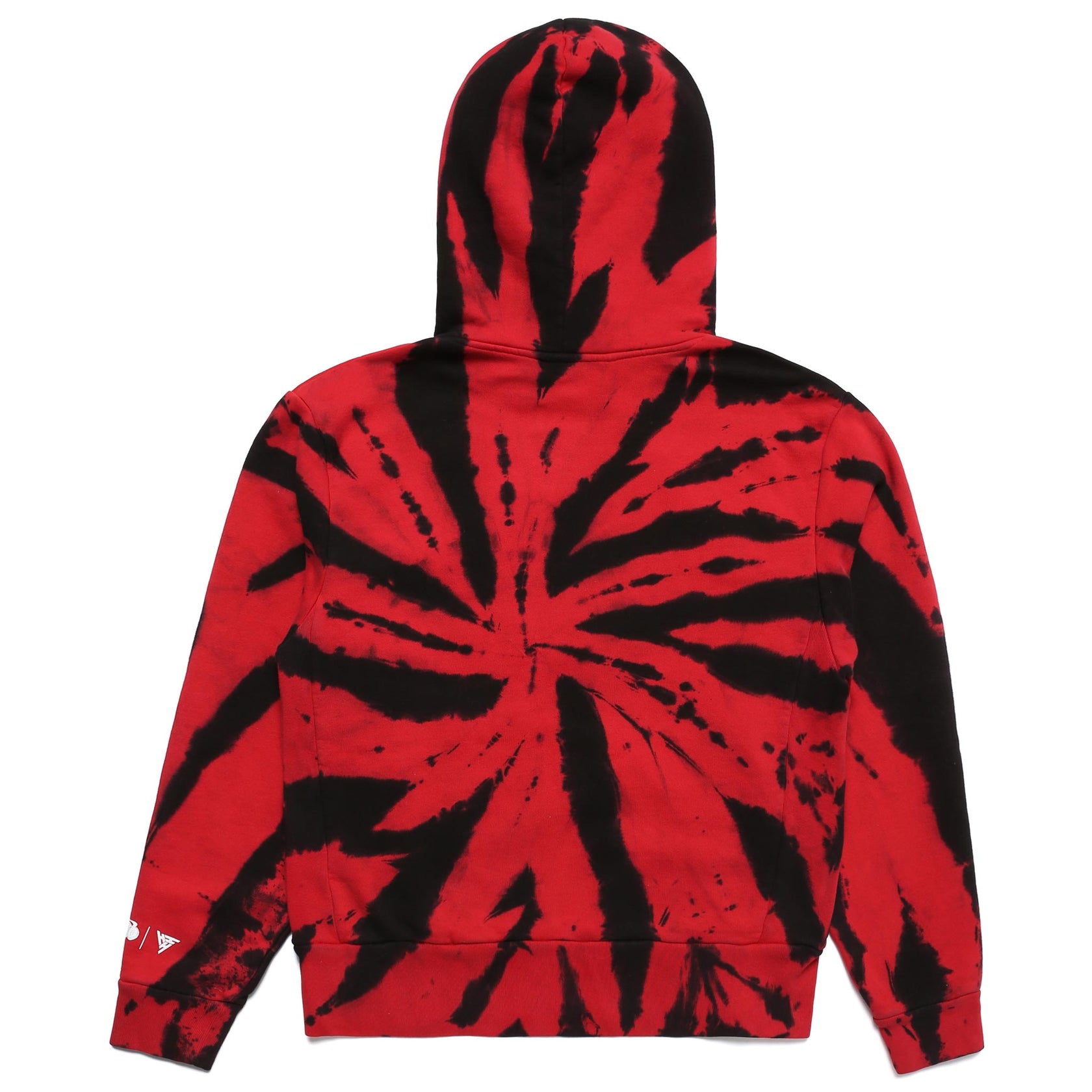 SHIPPUDEN ITACHI CHENILLE HOODIE (RED TIE DYE) – Hypland