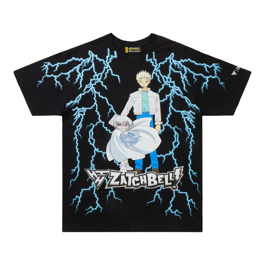 ZATCH BELL! ZENO BLUE THUNDER SHIRT (BLACK)