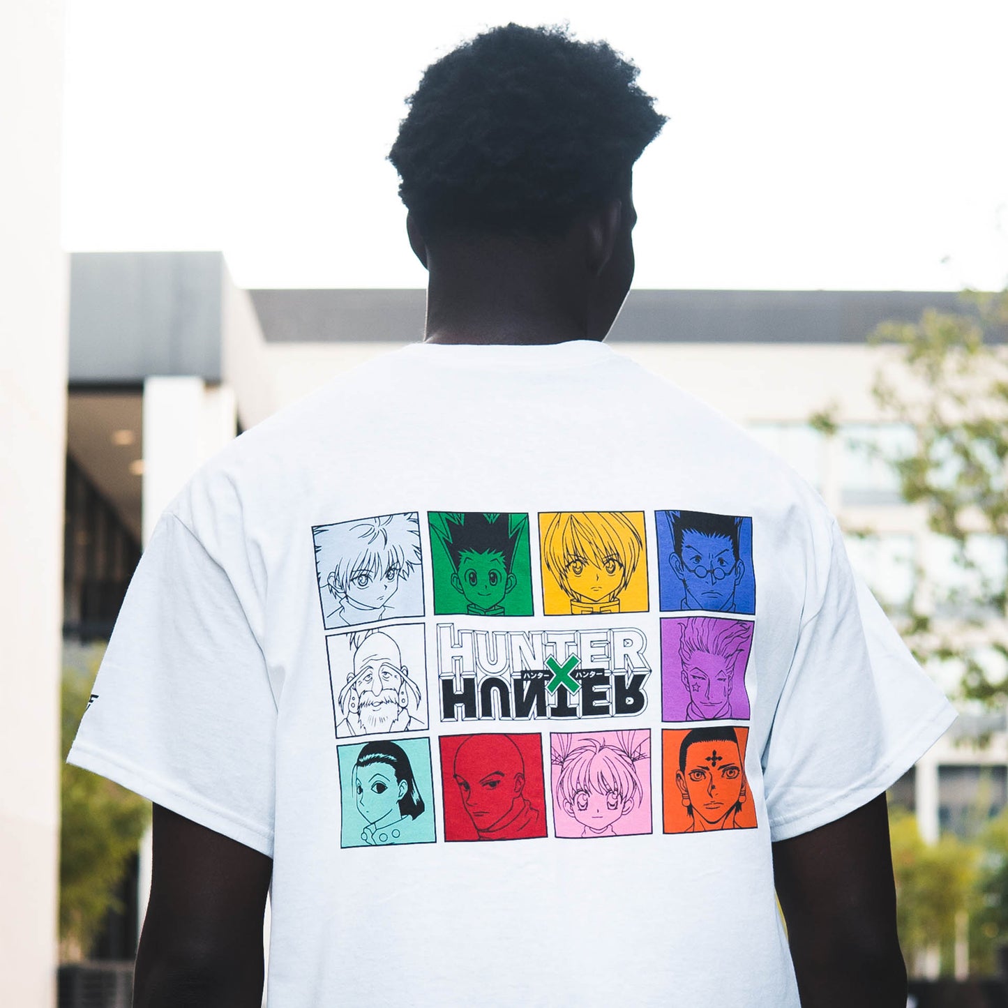 HXH COLOR CHARACTER SHIRT (WHITE)
