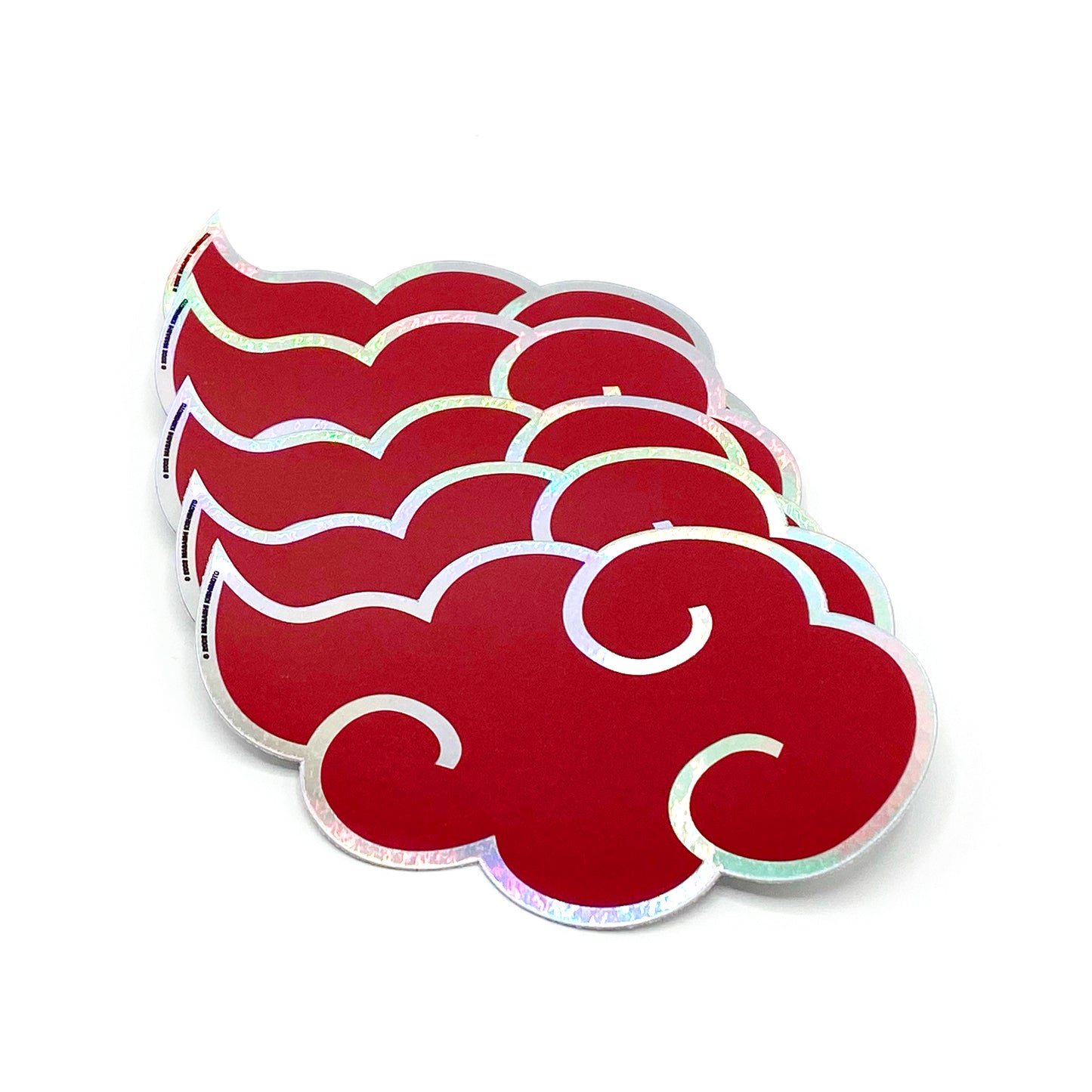 SHIPPUDEN AKATSUKI CLOUD STICKER PACK