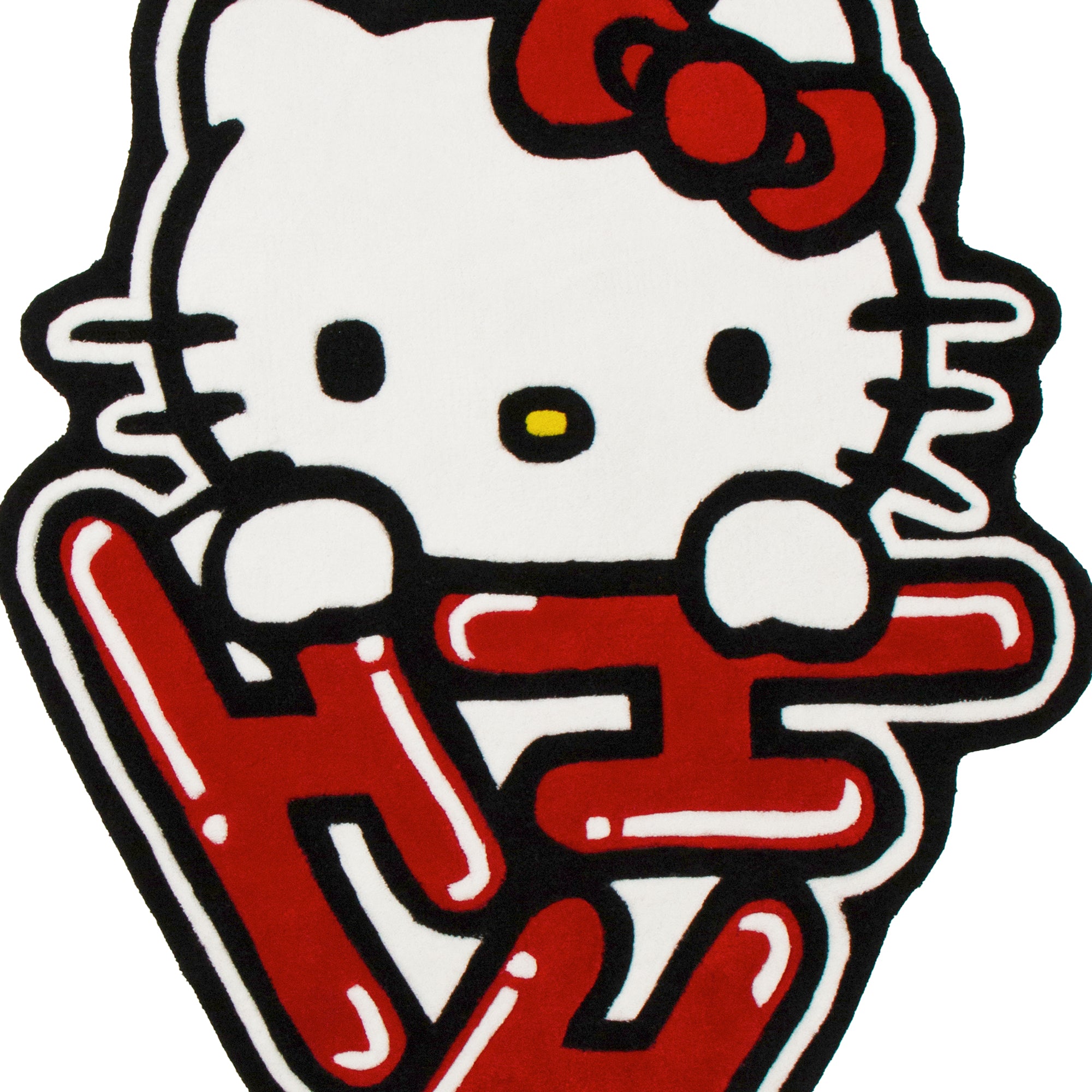 Hello Kitty black vector logo - Hello Kitty black logo vector free download