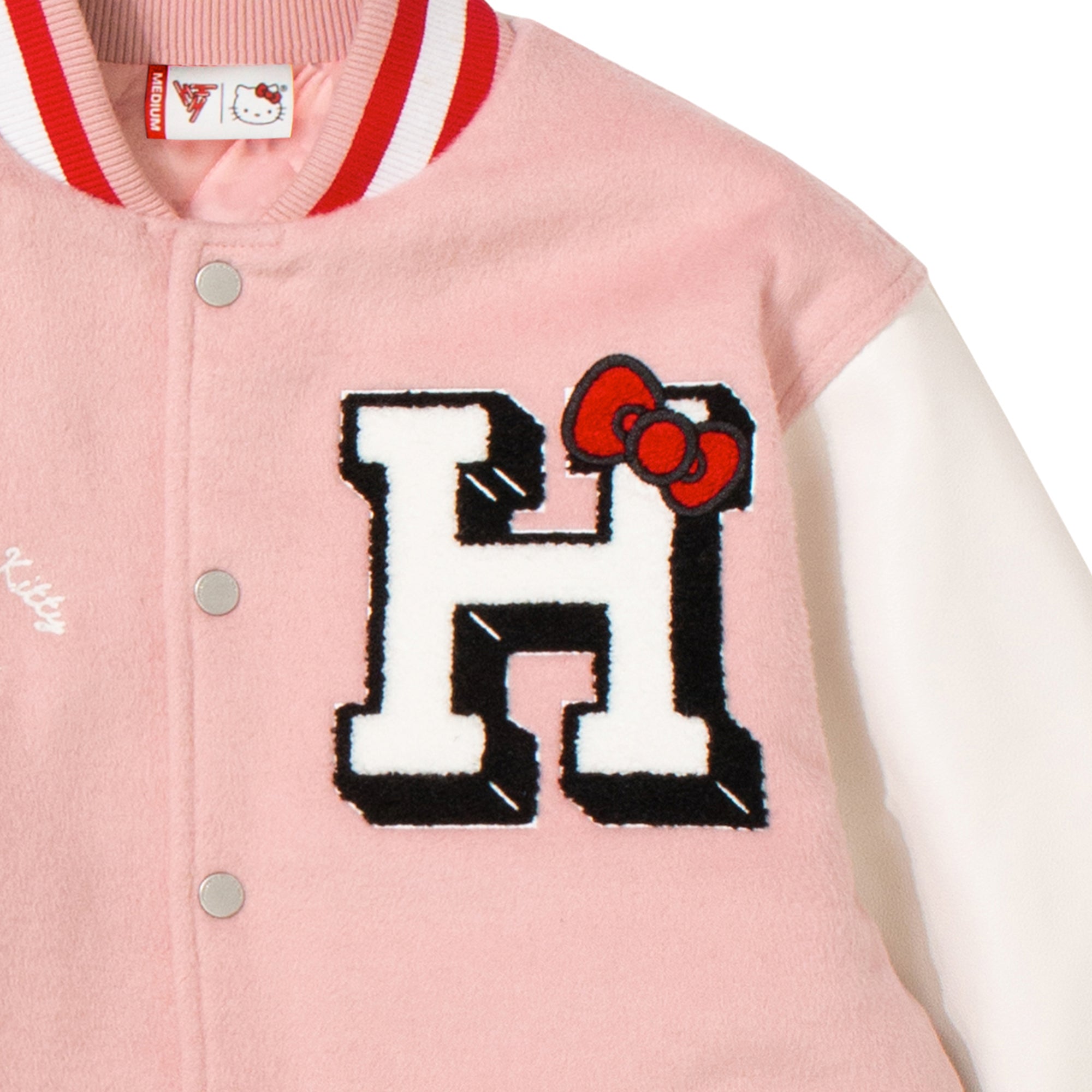 Hello kitty hotsell varsity jacket