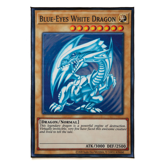 YUGIOH BLUE EYES CARD RUG
