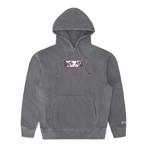 YUGIOH YAMI YUGI EYES HOODIE (VINTAGE GREY)